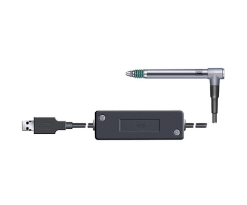 USB pneumatic probes ± 1,5 mm, 3,1 mm bolt travel